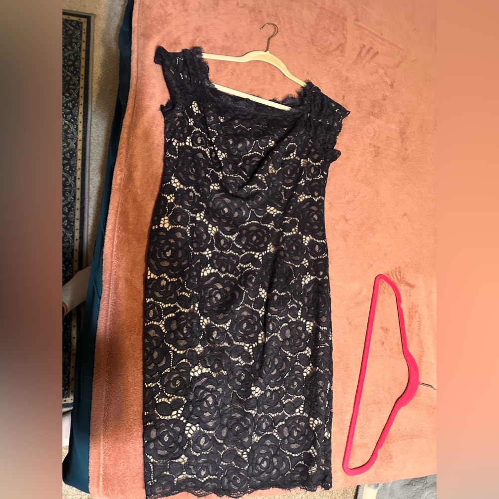 Adrianna Papell cocktail/ wedding dress